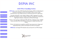 Desktop Screenshot of dspia.com