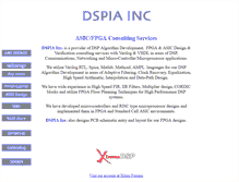 Tablet Screenshot of dspia.com